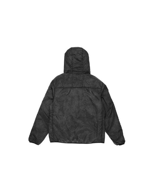Nike Black Acg Therma-Fit Adv Rope De Dope Solid Color Zipper Hooded Long Sleeves Jacket for men