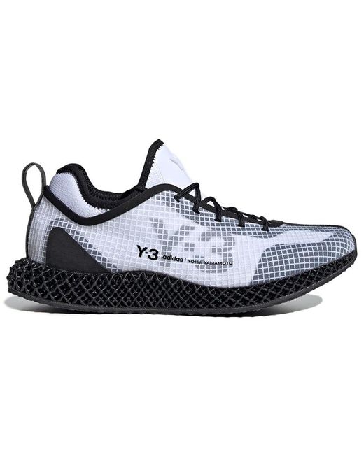 Adidas Blue Y-3 Runner 4D Io for men