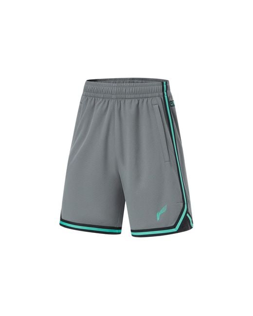 Li-ning Blue Cba Logo Basketball Suit for men