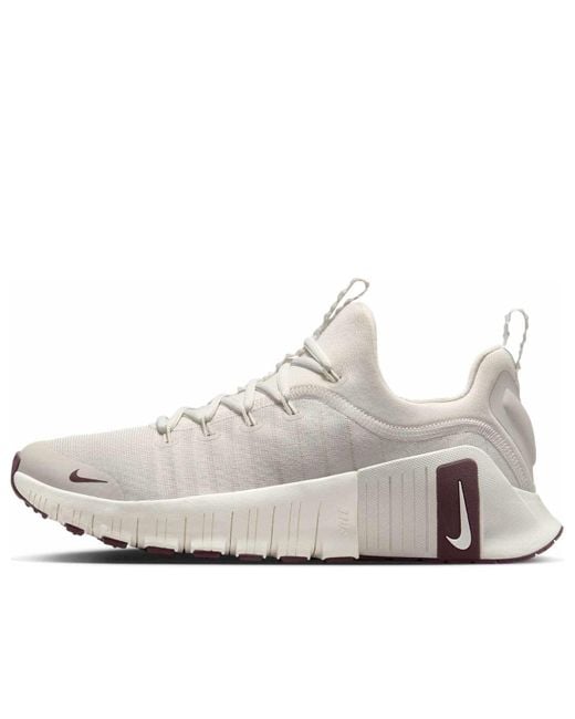 Nike White (Wmns) Free Metcon 6 Se 'Light Bone Burgundy Crush'