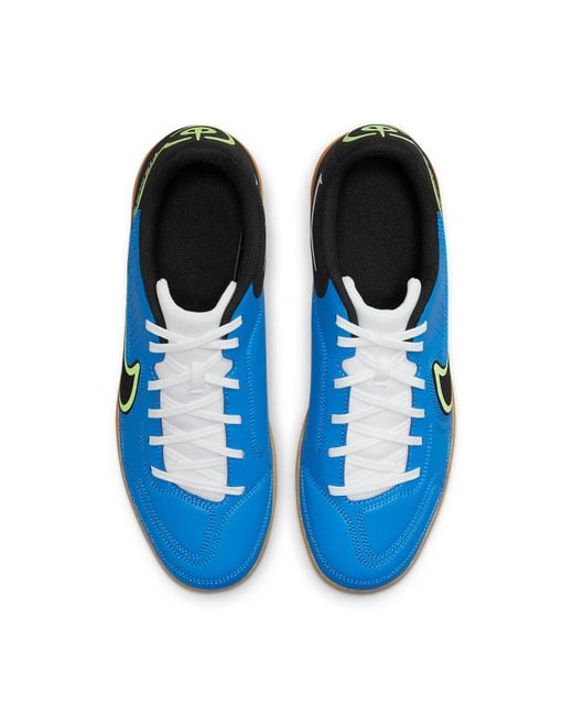 Nike Blue Tiempo Legend 9 Club Ic 'Light Photo Lime Glow' for men