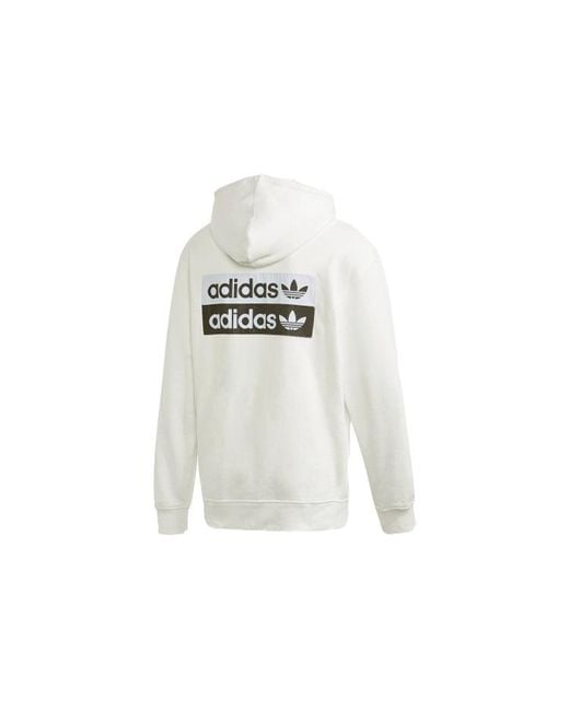 Adidas White Originals F Oth Hoody Sports Pullover for men