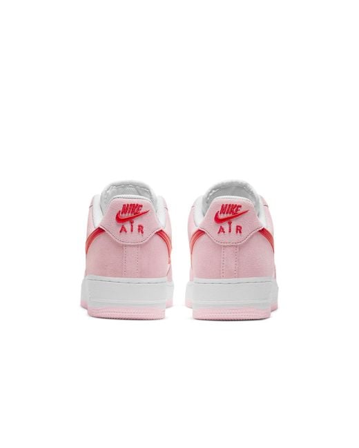 Nike Pink Air Force 1 Low '07 Qs 'Valentines Day Love Letter' for men