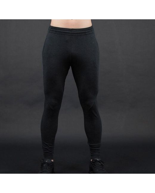 Nike Black Solid Color Elastic Waistband Slim Fit Sports Pants/Trousers/Joggers for men