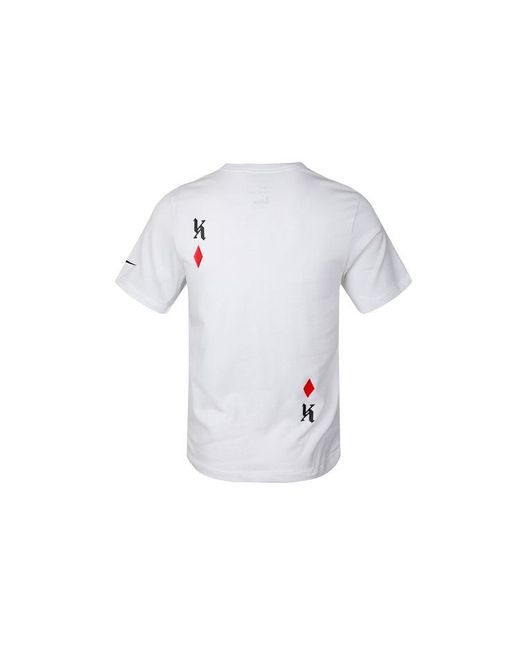 Nike White Dri-Fit Lebron Strive For Greatness Dri-Fit Tee for men
