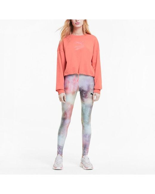 PUMA Pink Evide Logo Sweatshirt