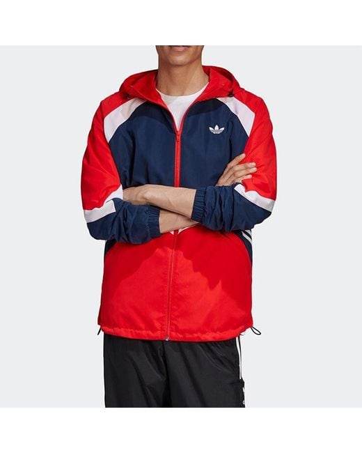 Adidas Red Originals Sprt Us Wb 1 Sports Jacket for men