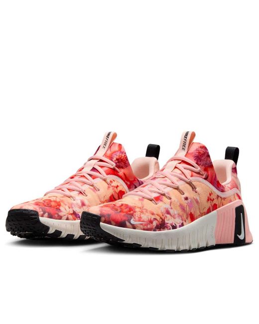 Nike Pink (Wmns) Free Metcon 6 Amp 'Washed Coral Sail'