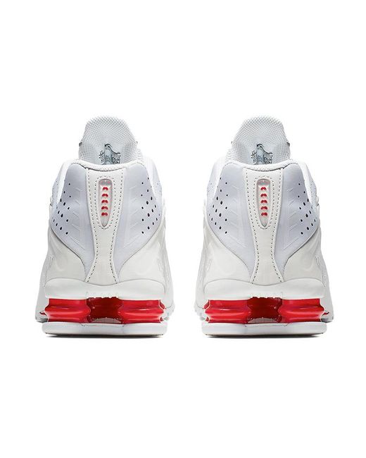 Nike White X Neymar Jr. Shox R4 'Platinum Tint' for men