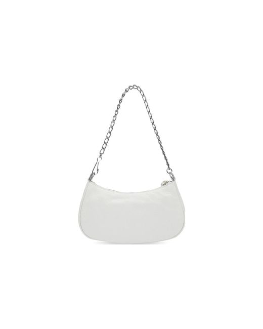 Balenciaga White (Wmns) Le Cagolele Cagole Mini Bag With Chain