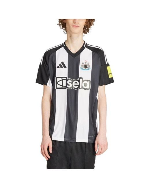 Adidas Black Newcastle United Fc 24/25 Home Football Jersey Asia Sizing for men