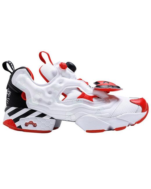 Reebok White Sanrio X Instapump Fury 'Hello Kitty' for men