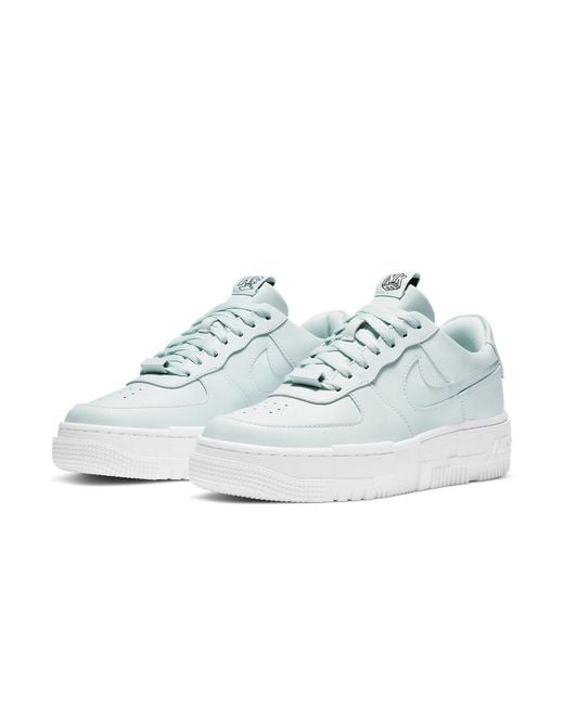 Nike Blue (Wmns) Air Force 1 'Pixel Ghost Aqua'