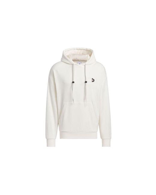 Adidas White Originals V-Day Hoodie Asia Sizing for men