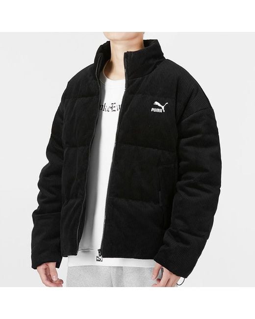 PUMA Black Classics Oversized Puffer Jacket for men