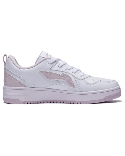 Li-ning White (Wmns) Shiyi Mauve'
