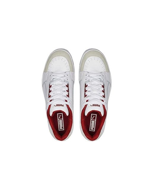PUMA White Slipstream Lo Retro Intense' for men