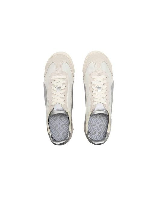 PUMA White Roma Og Nylon Metallic 'Whisper' for men