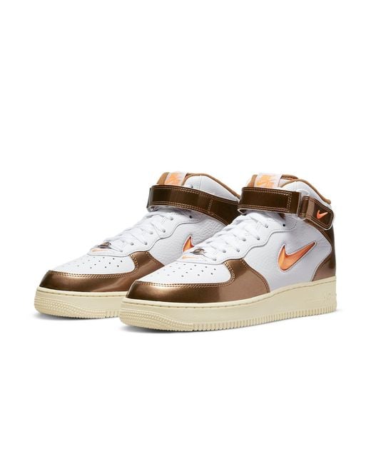 Nike Metallic Air Force 1 Mid Qs 'Ale' for men