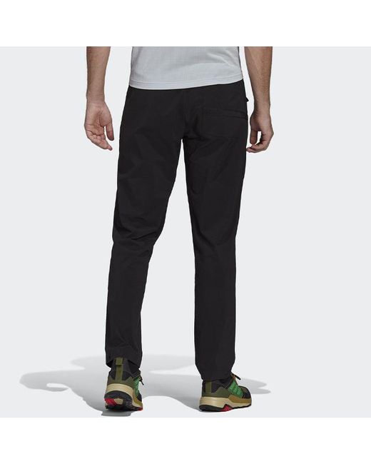 Adidas Black Logo Loose Lacing Sports Pants for men