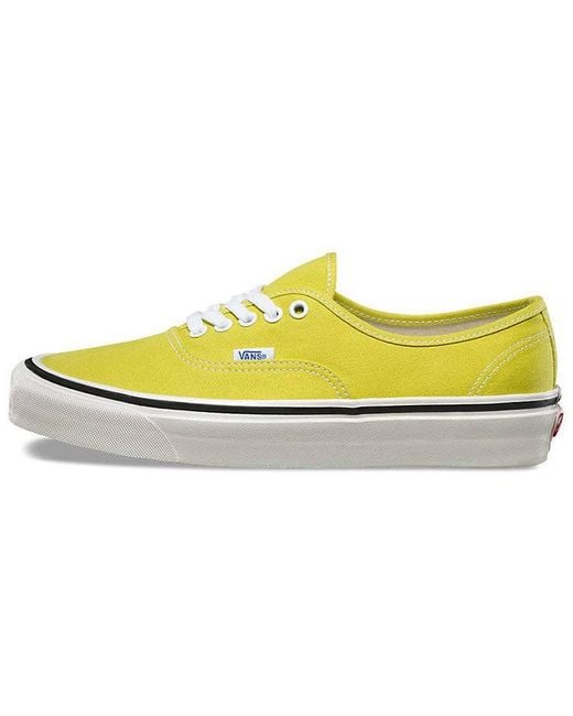 Vans Yellow Authentic 44 Dx 'Mineral' for men