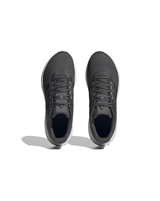 Adidas Black Runfalcon 3.0 Tr Wide Carbon' for men
