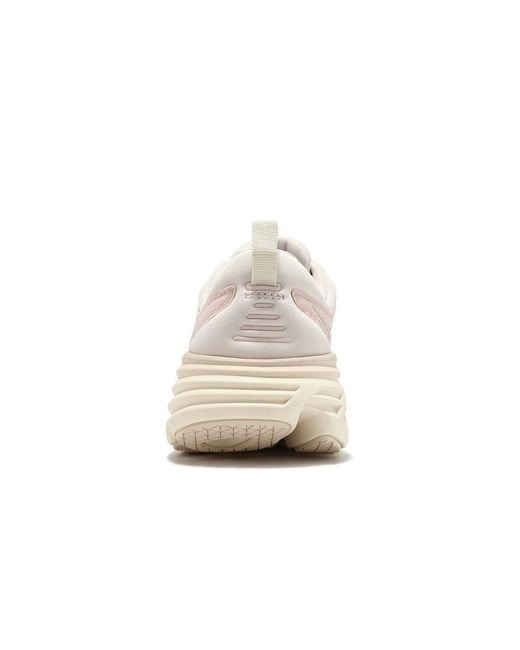 Hoka One One White (Wmns) Bondi 8 'Cosmic Pearl'