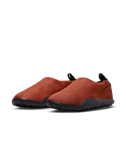 Nike Red Acg Moc 'Rugged' for men