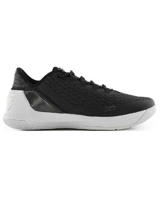 Under Armour Black Curry 3 Low for men