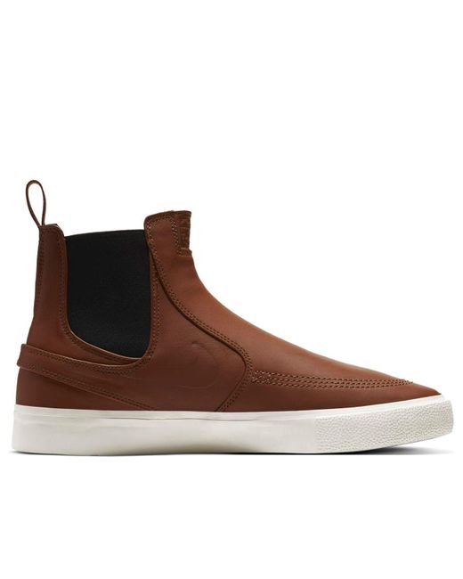 Nike Brown Sb Zoom Stefan Janoski Slip Mid Rm 'Light British Tan' for men