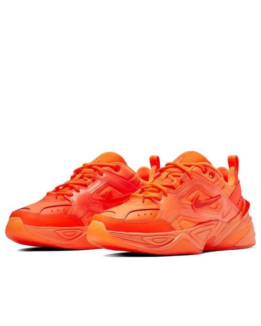 Nike Orange M2K Tekno Gel Burst' for men