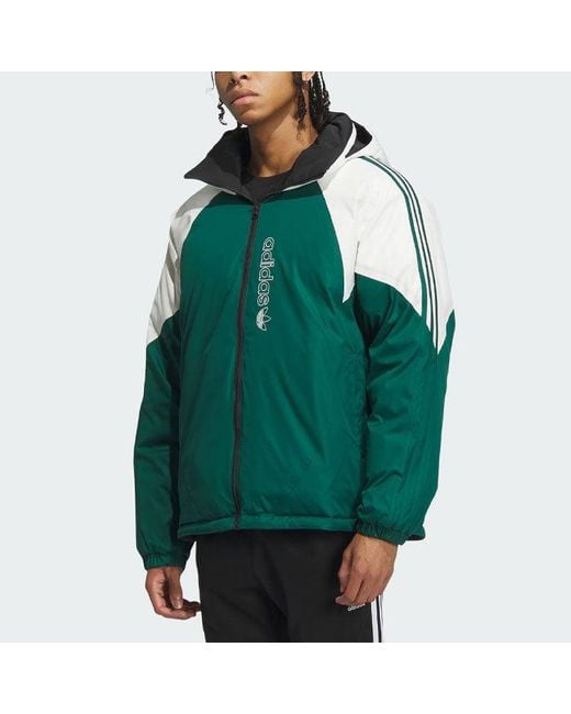 Adidas Black Originals Reversible Down Jacket for men