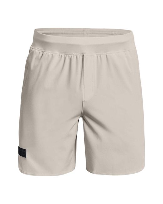 Under Armour Gray Project Rock Unstoppable Shorts for men