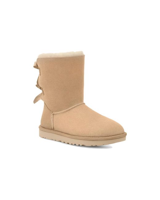Ugg Natural (Wmns) Bailey Bow Ii Boot 'Mustard Seed'