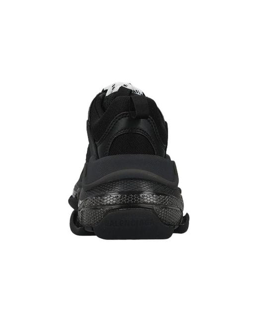 Balenciaga Black (Wmns) Triple S Sneaker 'Clear Sole