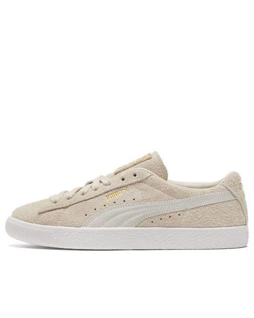 PUMA White Suede Vintage Eb 'Eggnog' for men