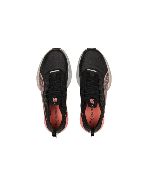PUMA Black (Wmns) Fast-R Nitro Elite Carbon Carnation'