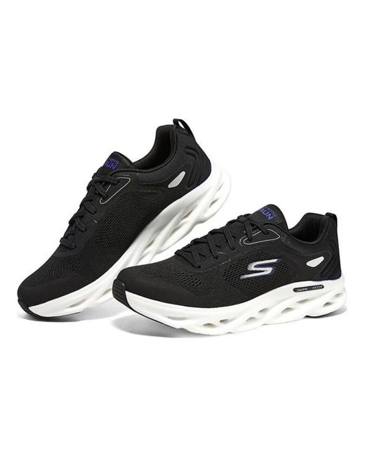 Skechers Black Go Run Swirl Tech Speed for men