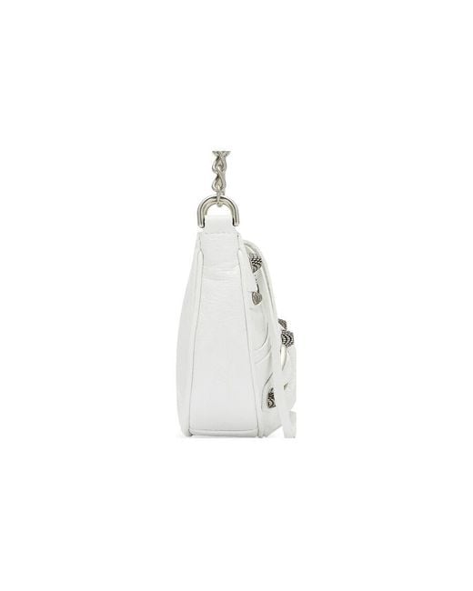 Balenciaga White (Wmns) Le Cagolele Cagole Mini Bag With Chain