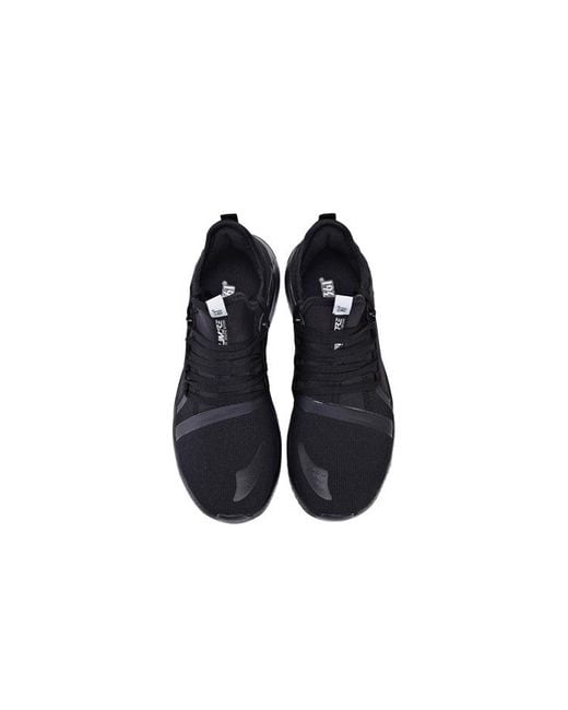 361 Degrees Black Running Shoes for men