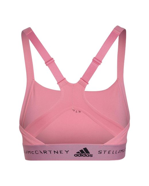Adidas Pink (Wmns) By Stella Mccartney Truepurpose Medium Support Bra