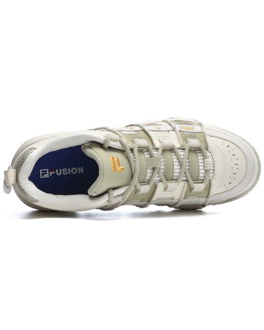 Fila White Barricade Baseball Shoes for men