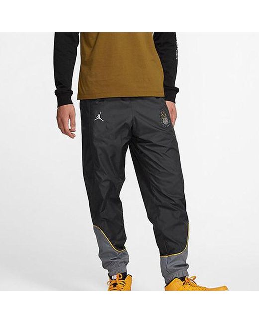 Nike Black As J Lgc Aj4 Woven Pant Anthracite for men