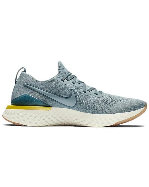 Nike Blue Epic React Flyknit 2 'Aviator' for men