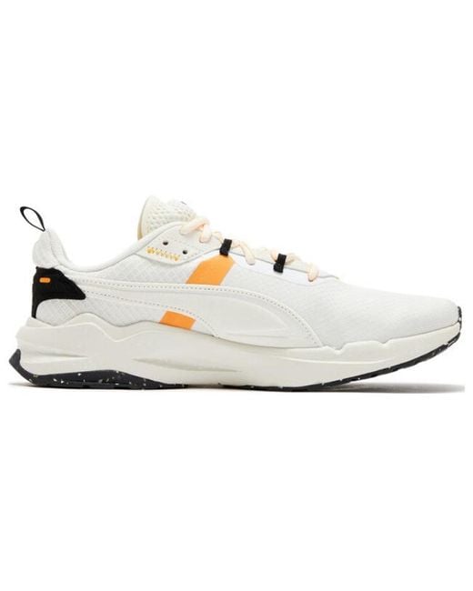 PUMA White Stride Open Road