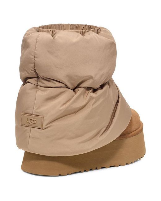 Ugg Natural Classic Mini Dipper Puffer Boots