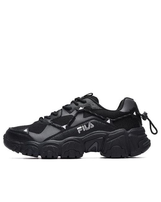 Fila Black (Wmns) Cat Claw Sports Casual Sneakers