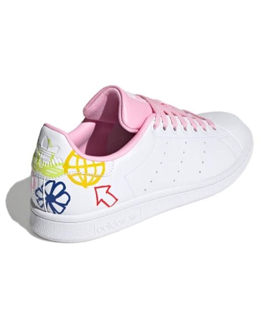 Adidas White (Wmns) Stan Smith 'Doodle