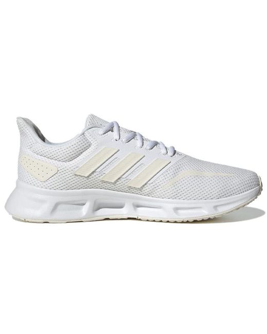 Adidas White Showtheway 2.0 Non-Slip Breathable Low Top Sports for men
