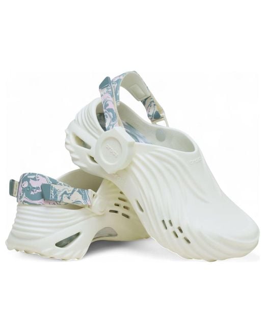 CROCSTM White X G-Shock Echo Wave Clog for men